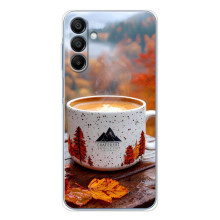 Чехол с уникальным дизайном «Осень с кофе» для Samsung Galaxy A16 5G – Кофе на природе