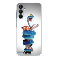 Силиконовый чехол с принтом Зоотрополіс для Samsung Galaxy A16 5G – Змея Зоо