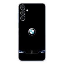 Силиконовый бампер с картинкой машины на Samsung Galaxy A16 5G – Черный BMW