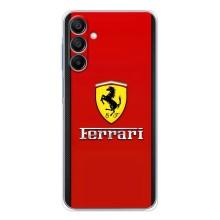 Силиконовый бампер с картинкой машины на Samsung Galaxy A16 5G – Ferrari Logo