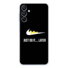 Силиконовый Чехол на Samsung Galaxy A16 5G с картинкой Nike (Later)