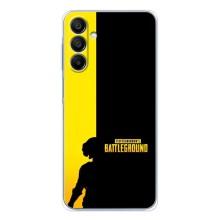 Чехол (TPU) с картинкой "Лого Пабг" на Галакси A16 5G (Battlegrounds)