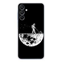Силиконовый Чехол с принтом "Космонавты" на Samsung Galaxy A16 5G – Космонавт