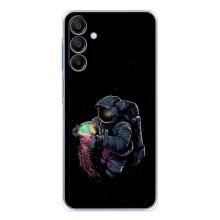 Силиконовый Чехол с принтом "Космонавты" на Samsung Galaxy A16 5G – В руках земля