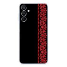Силиконовый Чехол на Samsung Galaxy A16 5G – Красная Вышиванка