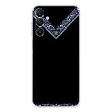 Силиконовый Чехол на Samsung Galaxy A16 5G – Воротник вышиванки