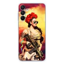 ЗСУ Чохли (TPU) для Samsung Galaxy A16 5G (Жінка солдат)