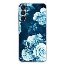 Чехлы (ART) Цветы на Samsung Galaxy A16 (VPrint) (Блактині бутони)