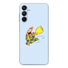 Чехлы с Патриком на Samsung Galaxy A16 (Патрик с подушкой)