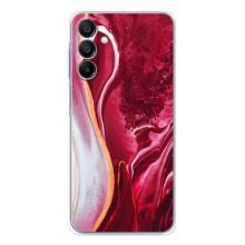 Чохол для Гелексі А16 - з принтом (Дизайнерські) (AlphaPrint) (Мрамор червоний)