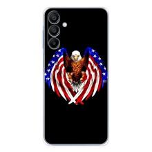 Чехол Флаг USA для Samsung Galaxy A16 – Крылья США