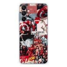 Чехол МАРВЕЛ для Гелекси А16 (AlphaPrint) (Марвел Комикс)