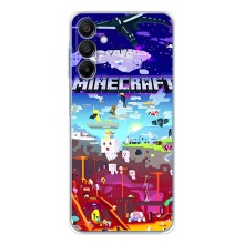 Чехол майнкрафт для Samsung Galaxy A16 (MINECRAFT)