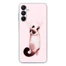 Чехол на Гелекси А16 с Котами (VPrint) (Котик падает)