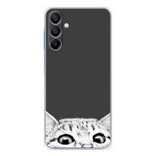Чехол на Гелекси А16 с Котами (VPrint) (Выглядывает кот)