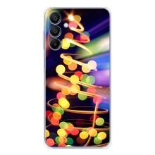 Чехол Новогодняя Елка на Samsung Galaxy A16 (Гирлянды)