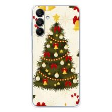 Чехол Новогодняя Елка на Samsung Galaxy A16 (Новогодний принт)