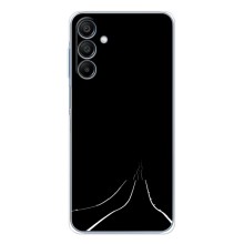 Чехол с картинками на черном фоне для Samsung Galaxy A16 – Дорога