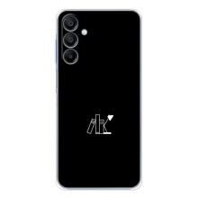 Чехол с картинками на черном фоне для Samsung Galaxy A16 – Книжки