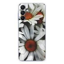 Чехол с ромашками на Samsung Galaxy A16 – Цветы Ромашки