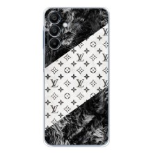 Чехол Стиль Louis Vuitton на Samsung Galaxy A16 – LV на белом