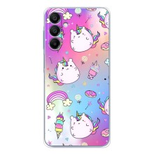 Чехол Unicorn на Samsung Galaxy A16 – Радуга и Единорог