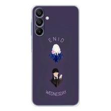 Чехлы Венсдей на Samsung Galaxy A16 Уэнсдей (AlphaPrint) (Уэнздей и подруга)