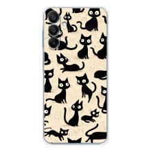 Чехол с рисунком кот на Samsung Galaxy A16