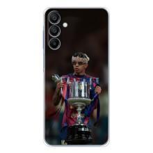 Чехол с футболистом Ламин Ямаль Samsung Galaxy A16 (Ямал с кубком)