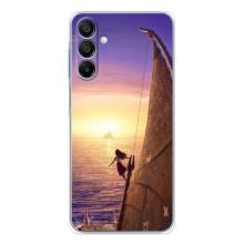 Чехол с мультфильмом Моана Samsung Galaxy A16 (Моана в море)