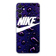 Чехол с логотипом Найк на Samsung Galaxy A16 – Найк на фиолетовом