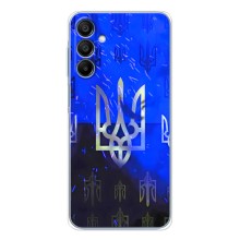 Чохол з українським гербом на Samsung Galaxy A16 – Герби на синьому
