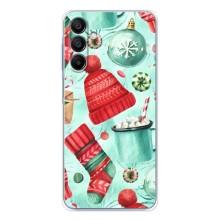 Новогодние Чехлы для Гелекси А16 (VPrint) (Одежда НГ)
