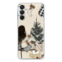 Різдвяні, Святкові Чохли для Гелексі А16 – Дівчина з ялинкою