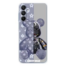 Силиконовый чехол для Samsung Galaxy A16 (Медведь Louis Vuitton)