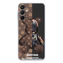 Силиконовый чехол для Samsung Galaxy A16 (Медмедь Луи Виттон)