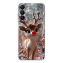 Яркий чехол для Samsung Galaxy A16 с Зимними Оленятами