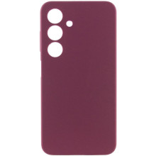 Чехол Silicone Cover Lakshmi Full Camera (AAA) для Samsung Galaxy A17 5G – Бордовый