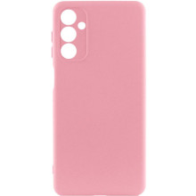 Чехол TPU GETMAN Liquid Silk Full Camera для Samsung Galaxy A17 5G – Розовый