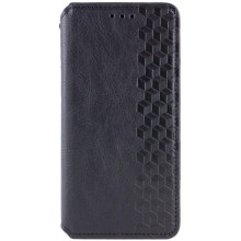 Шкіряний чохол-книжка GETMAN Cubic (PU) для Samsung Galaxy A17 5G – Чорний