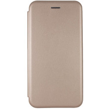 Кожаный чехол-книжка Classy для Samsung Galaxy A17 4G/5G – Золотой
