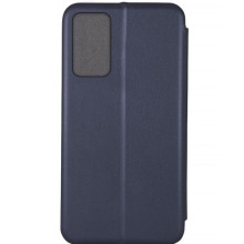 Кожаный чехол-книжка Classy для Samsung Galaxy A17 4G/5G – Темно-синий