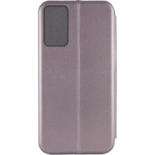 Кожаный чехол-книжка Classy для Samsung Galaxy A17 4G/5G – Серый