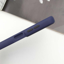 Чехол TPU+PC Lyon Frosted для Samsung Galaxy A17 4G/5G – Темно-синий