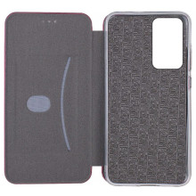 Кожаный чехол-книжка Classy для Samsung Galaxy A17 4G/5G – Бордовый