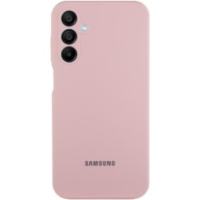 Чехол Silicone Cover Lakshmi Full Camera (AAA) with Logo для Samsung Galaxy A17 4G/5G – Розовый