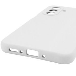 Чохол Silicone Cover Lakshmi Full Camera (AAA) для Samsung Galaxy A18 / A17 – Білий
