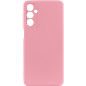 Чехол TPU GETMAN Liquid Silk Full Camera для Samsung Galaxy A18 / A17 – Розовый