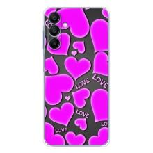 Чехлы для любимой на Гелексі А17 (VPrint) (Pink hearts)