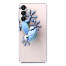 Чехлы с изображением разных животных для Samsung Galaxy A17 (Геккон)